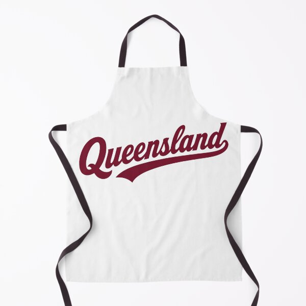 Item preview, Queensland Maroon Retro Script designed and sold by Imaginationbeyond.