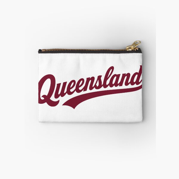 Item preview, Queensland Maroon Retro Script designed and sold by Imaginationbeyond.