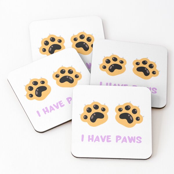 Item preview, Cute Paw Print I Have Paws Funny Dog Lover designed and sold by Rohinirohi029.