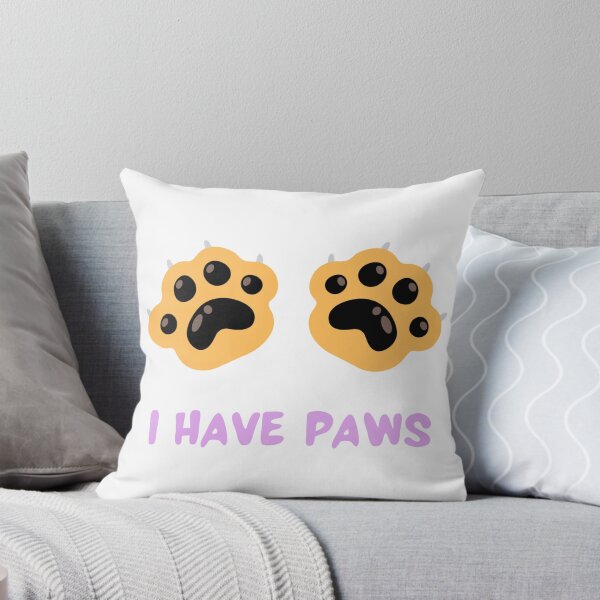 Item preview, Cute Paw Print I Have Paws Funny Dog Lover designed and sold by Rohinirohi029.