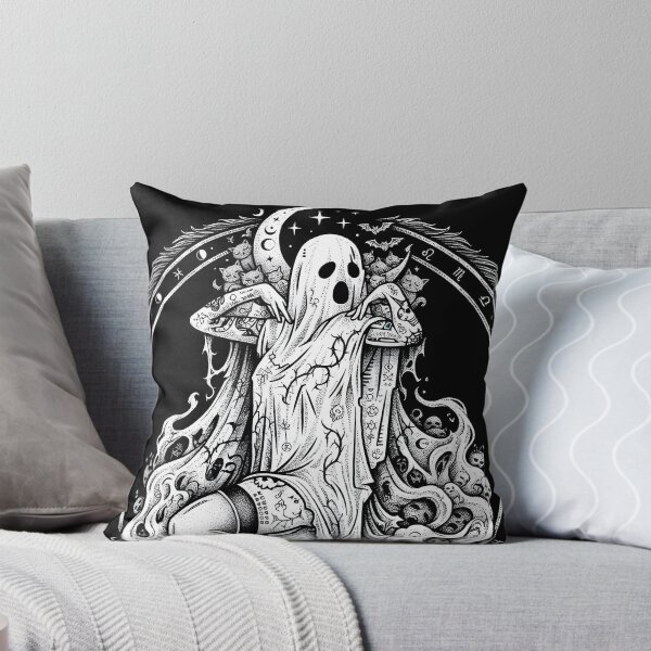 Item preview, Ghost Occult Tattoo Design designed and sold by OH-MY-GOTH.