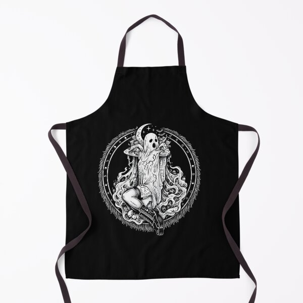 Item preview, Ghost Occult Tattoo Design designed and sold by OH-MY-GOTH.