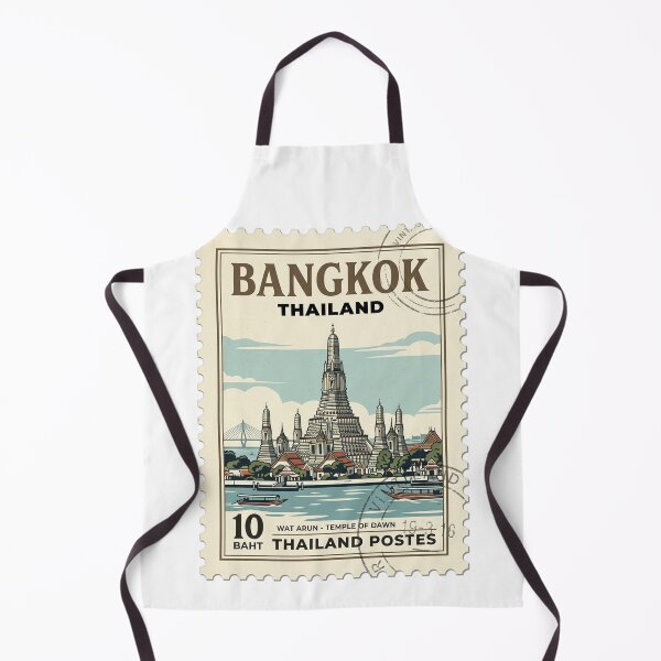 Item preview, Wat Arun Temple of Dawn Bangkok Travel Stamp designed and sold by k3rstman1.