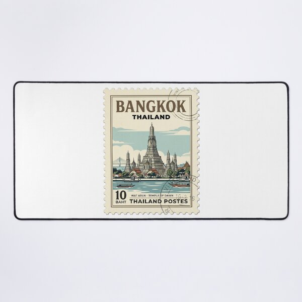 Item preview, Wat Arun Temple of Dawn Bangkok Travel Stamp designed and sold by k3rstman1.