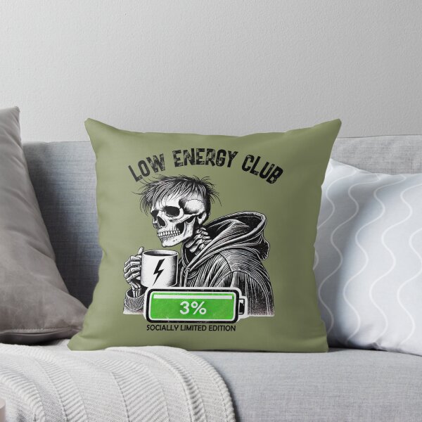 Item preview, Low Energy Club Skeleton Coffee designed and sold by Sed94.