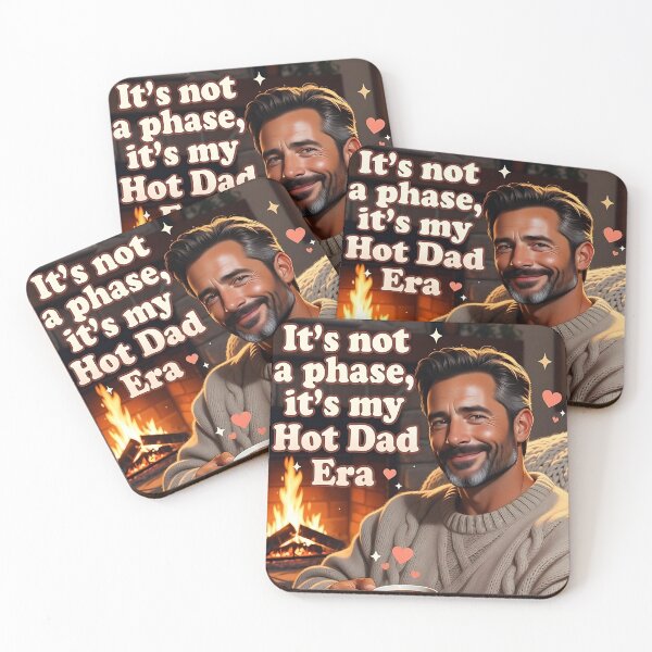 Item preview, It’s Not a Phase, It’s My Hot Dad Era – Cozy Dad Humor designed and sold by ZhivanCrimson.