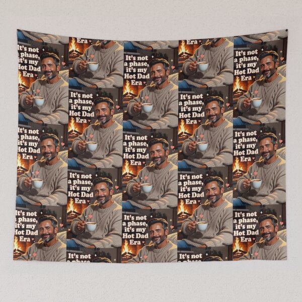 Item preview, It’s Not a Phase, It’s My Hot Dad Era – Cozy Dad Humor designed and sold by ZhivanCrimson.