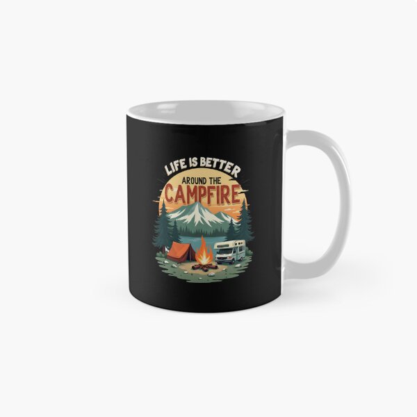 Item preview, Life Is Better Around The Campfire designed and sold by SafariCreativeD.