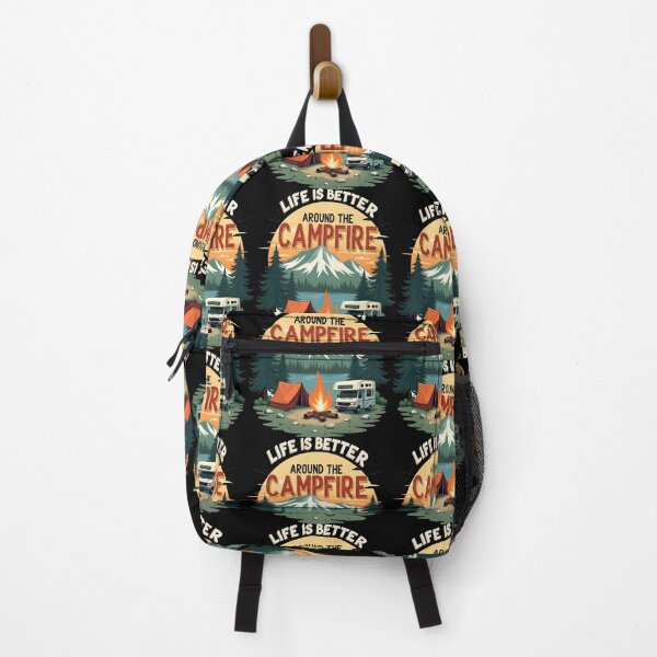 Item preview, Life Is Better Around The Campfire designed and sold by SafariCreativeD.