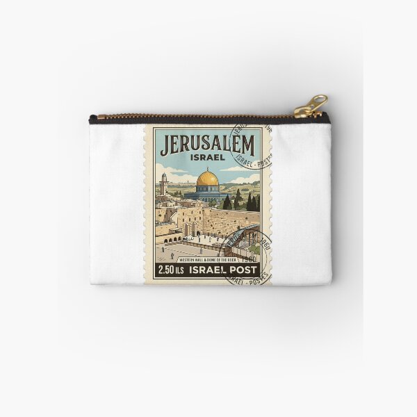 Item preview, Jerusalem Western Wall Dome Rock Travel Stamp designed and sold by k3rstman1.