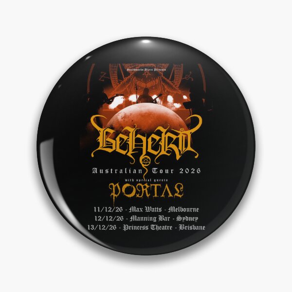 Item preview, Beherit Tour With Special Guests Bortac designed and sold by miguelhartz.