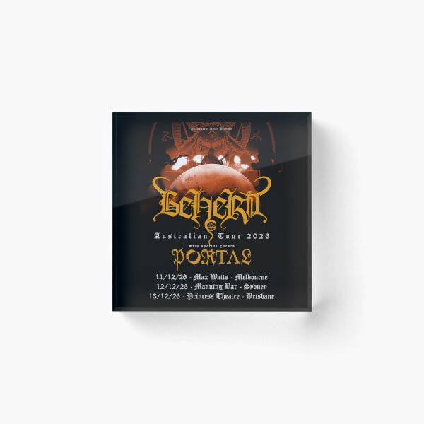 Item preview, Beherit Tour With Special Guests Bortac designed and sold by miguelhartz.