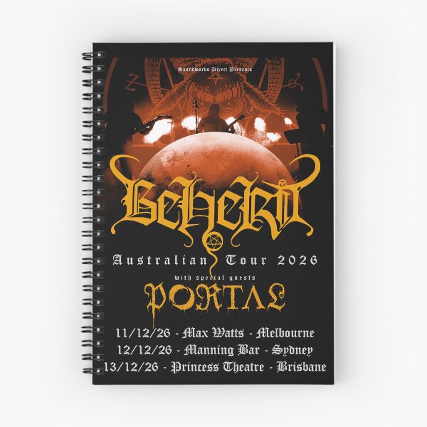 Item preview, Beherit Tour With Special Guests Bortac designed and sold by miguelhartz.