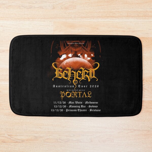 Item preview, Beherit Tour With Special Guests Bortac designed and sold by miguelhartz.