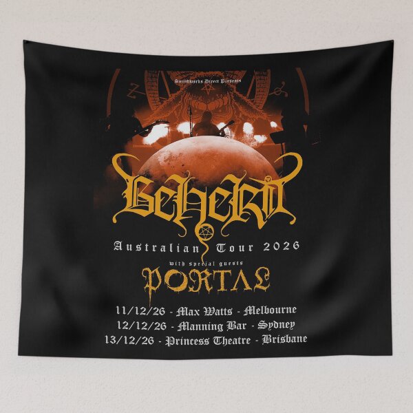Item preview, Beherit Tour With Special Guests Bortac designed and sold by miguelhartz.
