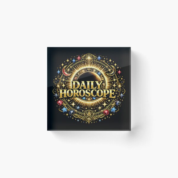 Item preview, Daily Horoscope Golden Zodiac Wheel Astrology Celestial Design designed and sold by irfanshikh.