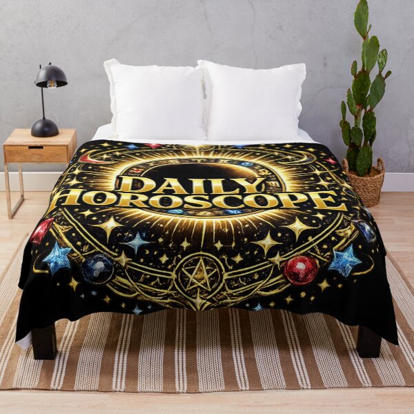 Item preview, Daily Horoscope Golden Zodiac Wheel Astrology Celestial Design designed and sold by irfanshikh.