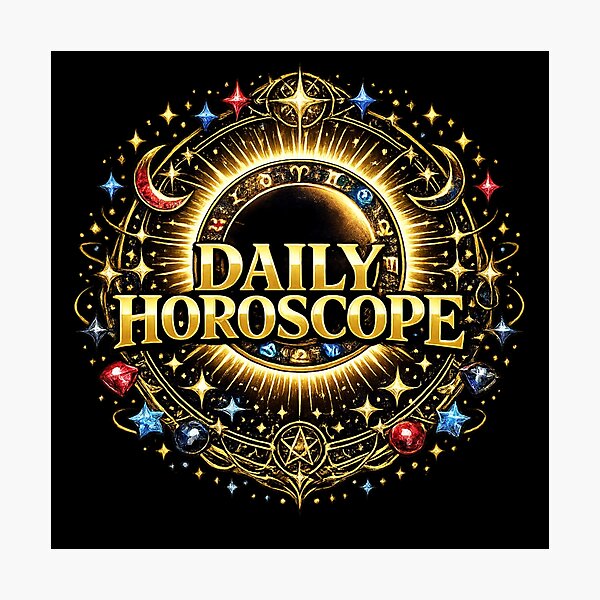 Item preview, Daily Horoscope Golden Zodiac Wheel Astrology Celestial Design designed and sold by irfanshikh.