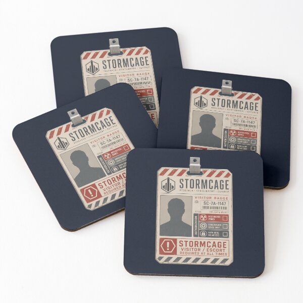 Item preview, Stormcage Facility Visitor Badge designed and sold by agearb.