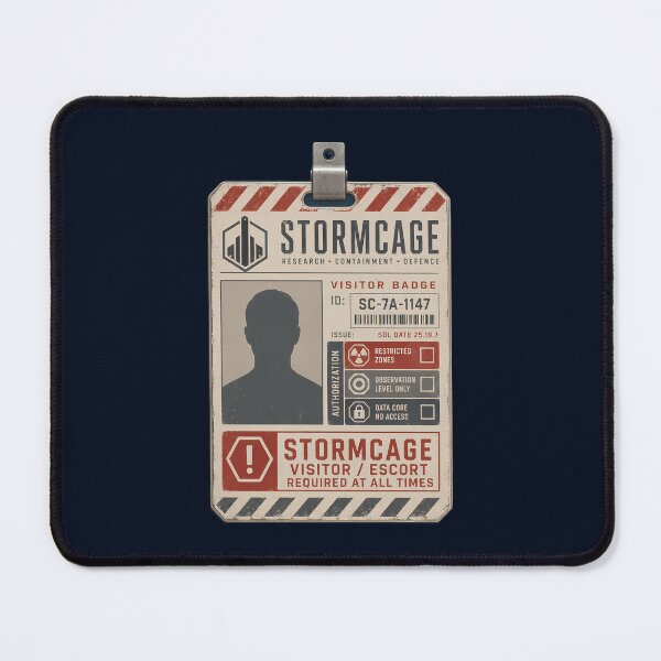 Item preview, Stormcage Facility Visitor Badge designed and sold by agearb.