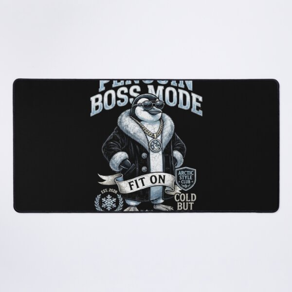 Item preview,  Penguin Boss Mode Funny Cool Animal Streetwear Shirt designed and sold by Fit On.