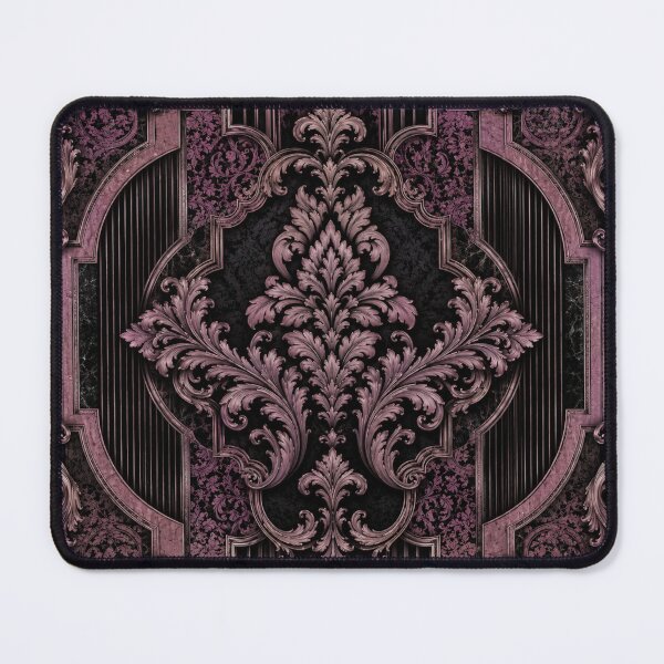Item preview, Mauve-Black Baroque & Damask designed and sold by DesignsByPrnces.