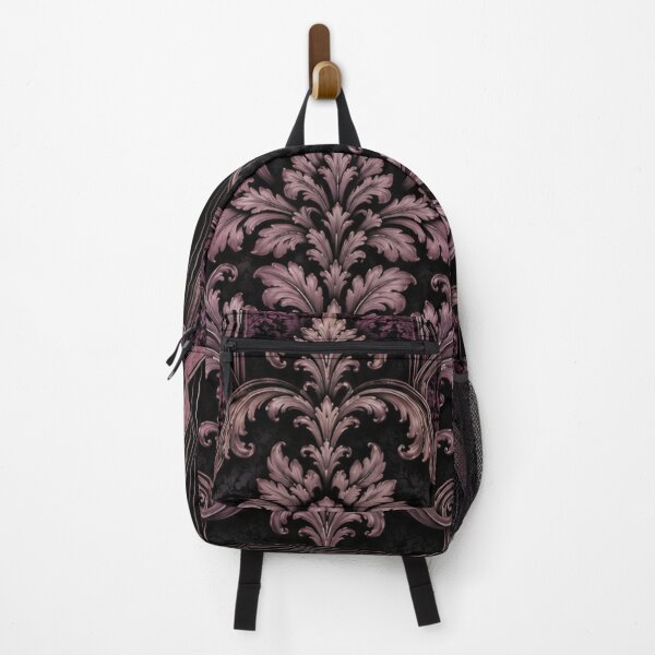 Item preview, Mauve-Black Baroque & Damask designed and sold by DesignsByPrnces.
