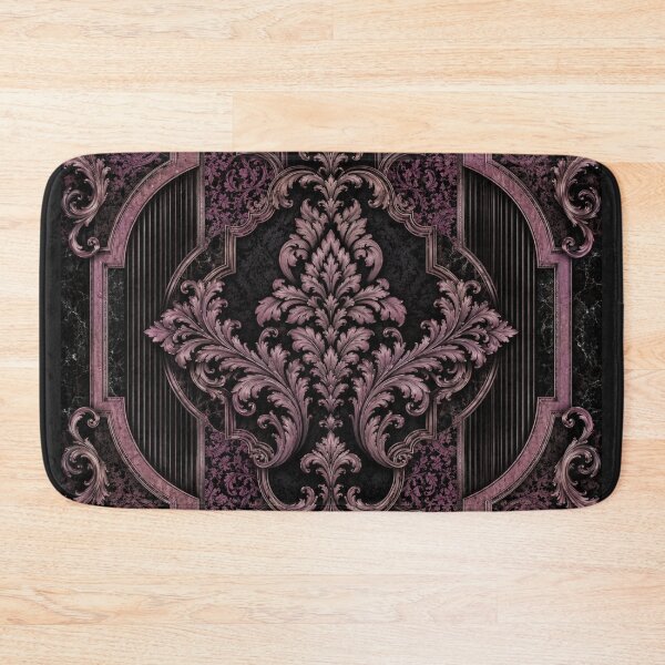 Item preview, Mauve-Black Baroque & Damask designed and sold by DesignsByPrnces.