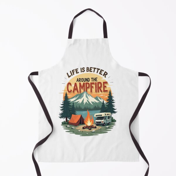 Item preview, Life Is Better Around The Campfire designed and sold by SafariCreativeD.