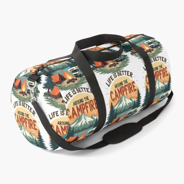 Item preview, Life Is Better Around The Campfire designed and sold by SafariCreativeD.