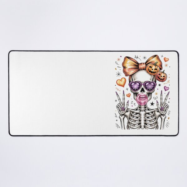 Item preview, cute skeleton halloween bubblegum spooky aesthetic designed and sold by jkrphoto.