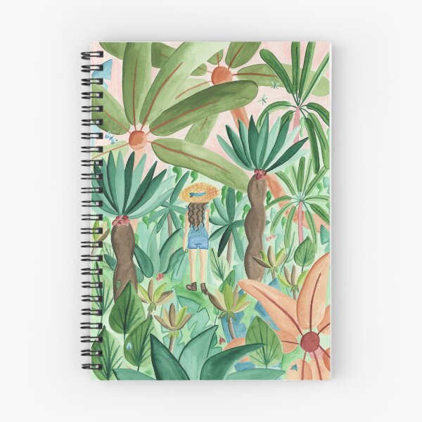 Item preview, Woman Exploring Tropical Jungle designed and sold by ApricotSafari.
