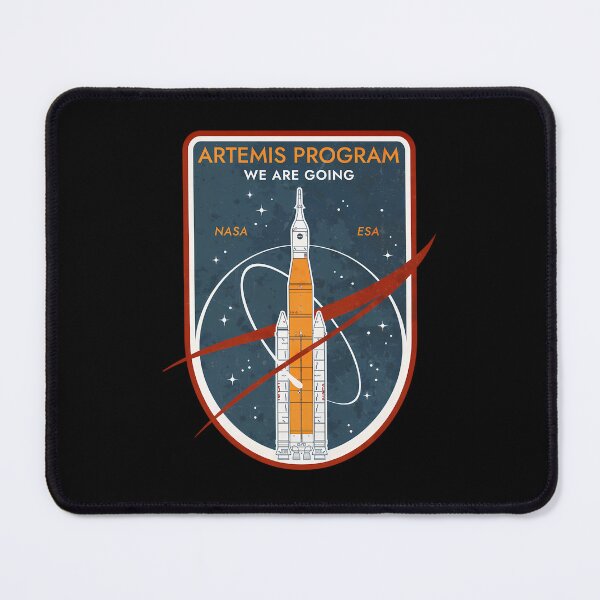 Item preview, Artemis Program. We Are Going. Nasa Esa Commemorative Badge designed and sold by Jalenourtney.