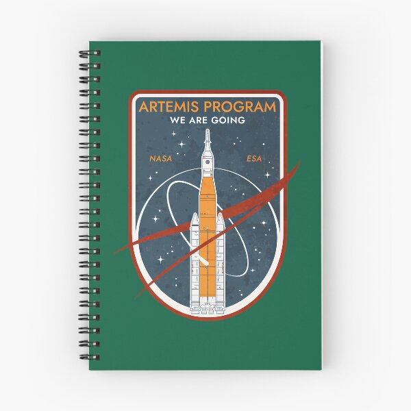 Item preview, Artemis Program. We Are Going. Nasa Esa Commemorative Badge   designed and sold by Jalenourtney.
