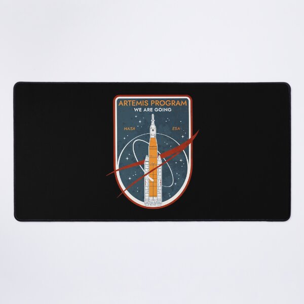 Item preview, Artemis Program. We Are Going. Nasa Esa Commemorative Badge designed and sold by Jalenourtney.