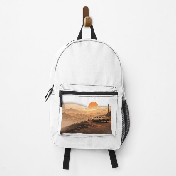 Item preview, Retro Sunset Drive – Minimalist JDM Landscape T-Shirt designed and sold by LarkLeaf.
