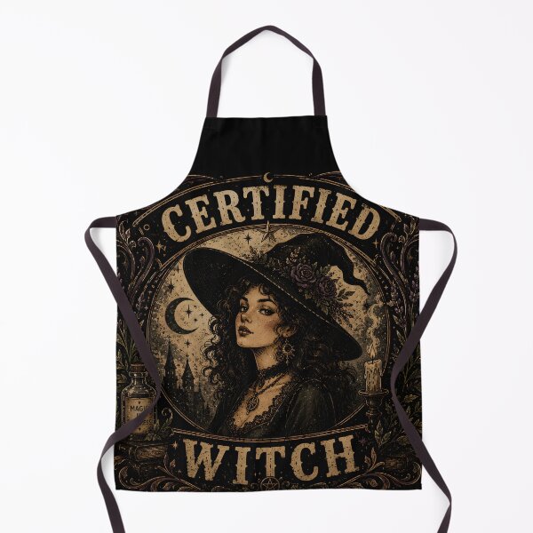 Item preview, Certified Witch | Vintage Gothic Witch Aesthetic Halloween Design designed and sold by KAM-KAM-STORE.
