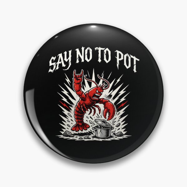 Item preview, Say No To Pot Funny Crabs Design designed and sold by Redgiant87x.