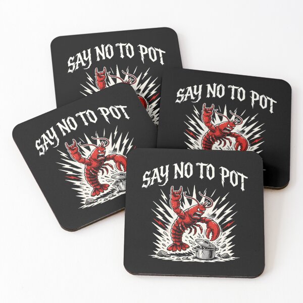Item preview, Say No To Pot Funny Crabs Design designed and sold by Redgiant87x.