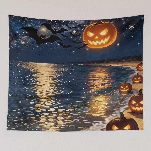 Item preview, Halloween Moonlight Beach designed and sold by boStudio.