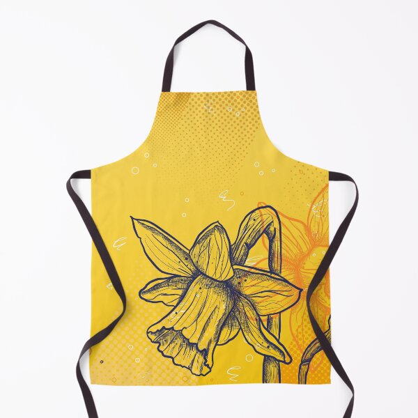 Item preview, Daffodil Flowers Yellow Botanical Art designed and sold by chaaval.