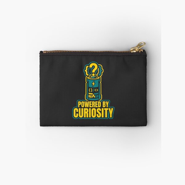 Item preview, Powered By Curiosity Developer Gift Programming Motivation Design designed and sold by Ixnor.