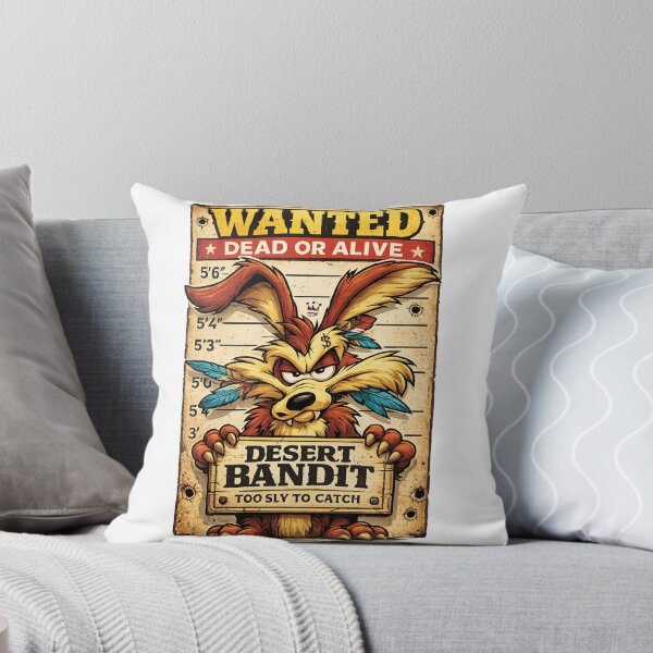 Item preview, Desert Bandit Wanted Dead Or Alive Coyote Western Mugshot Graphic designed and sold by DesignArtist.ia.