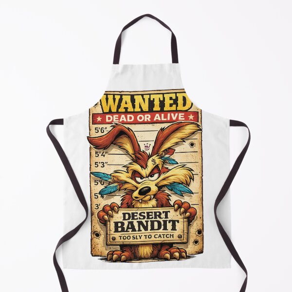 Item preview, Desert Bandit Wanted Dead Or Alive Coyote Western Mugshot Graphic designed and sold by DesignArtist.ia.