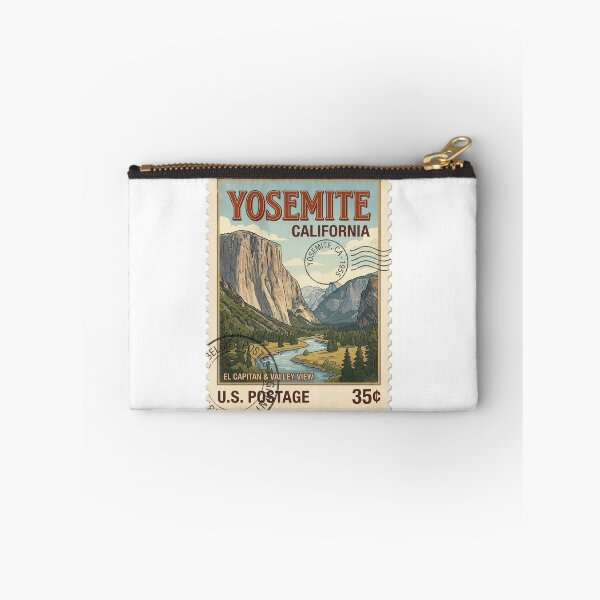 Item preview, Vintage Yosemite El Capitan California Travel Stamp designed and sold by k3rstman1.
