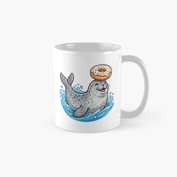 Item preview, Seal Balancing Donut on Nose designed and sold by YNAMREG.