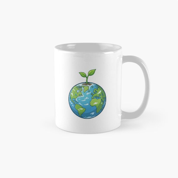 Item preview, Green Seedling Growing from Planet Earth designed and sold by YNAMREG.