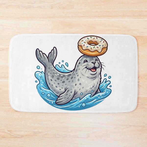 Item preview, Seal Balancing Donut on Nose designed and sold by YNAMREG.