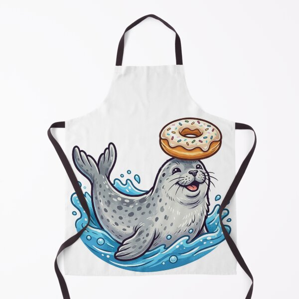 Item preview, Seal Balancing Donut on Nose designed and sold by YNAMREG.