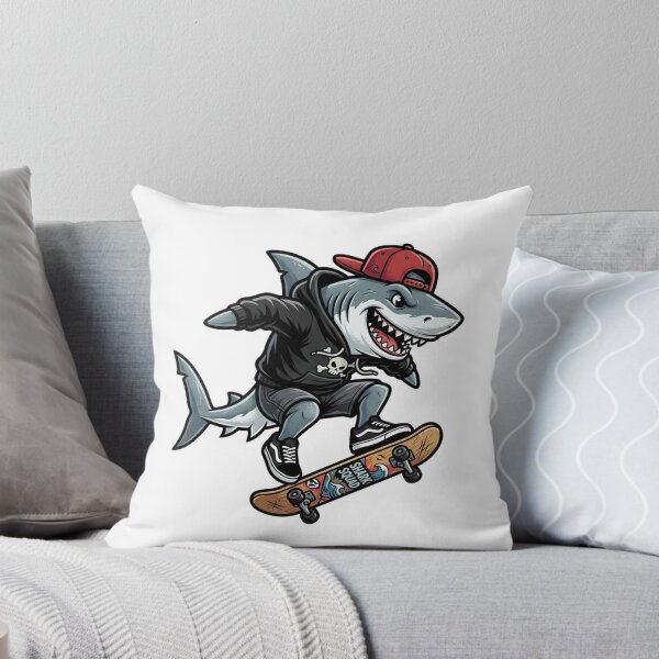 Item preview, Great White Shark Kickflip Skateboard designed and sold by YNAMREG.